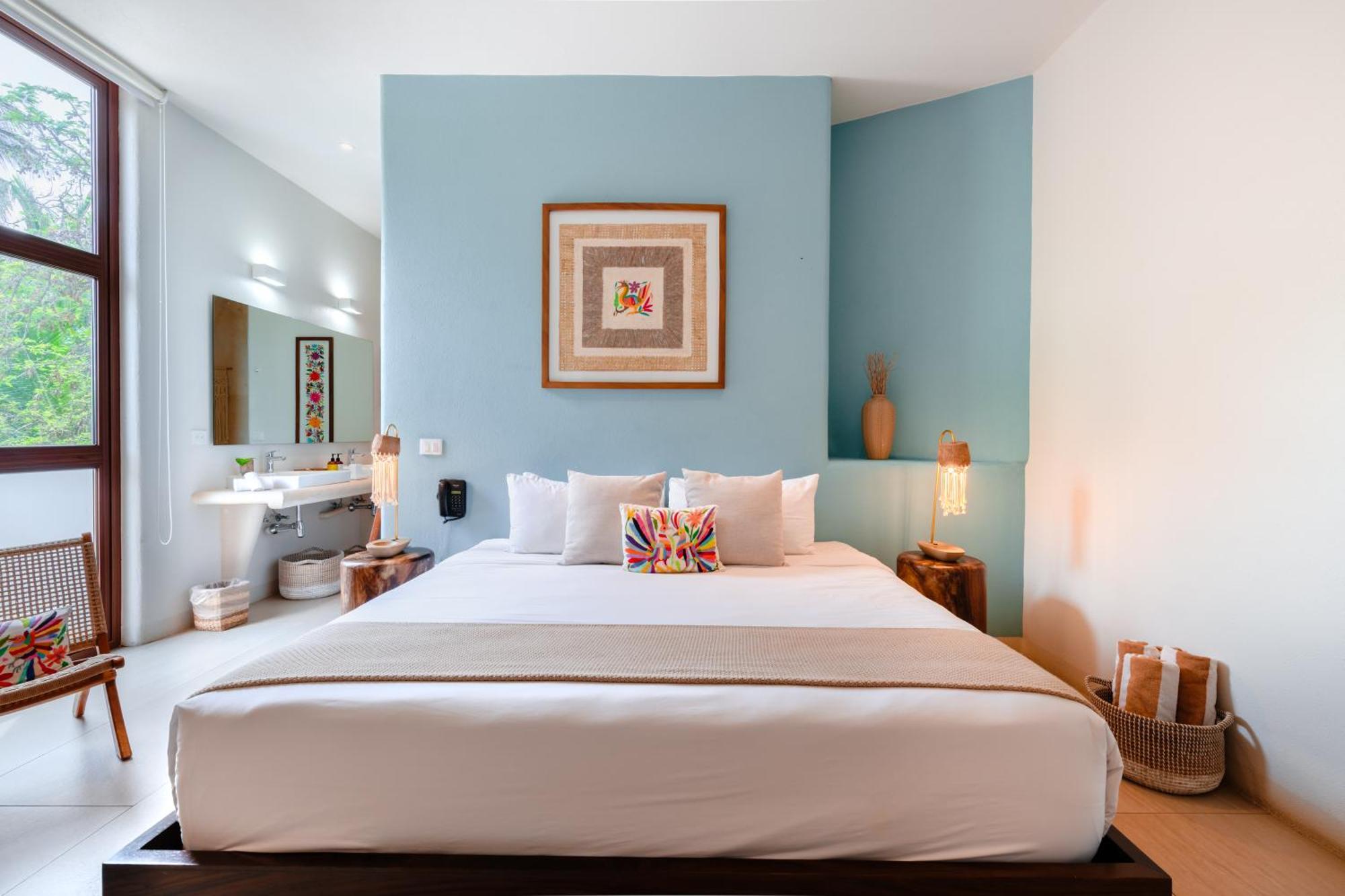 סן פרנסיסקו Agua De Luna Hotel Boutique, San Pancho Nayarit חדר תמונה