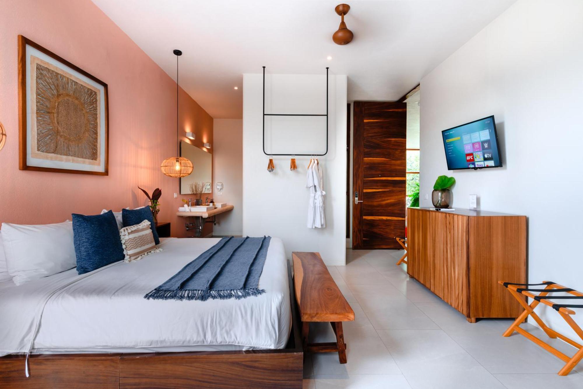 סן פרנסיסקו Agua De Luna Hotel Boutique, San Pancho Nayarit חדר תמונה