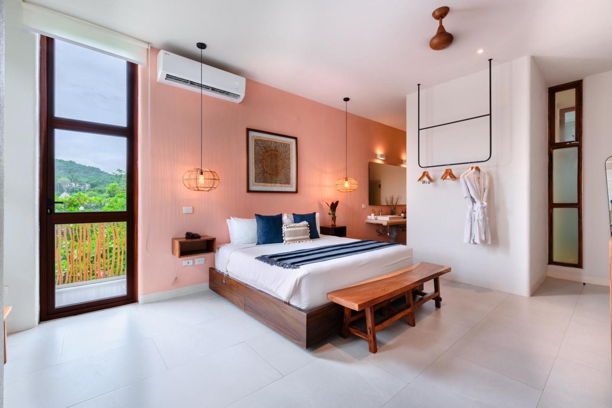 סן פרנסיסקו Agua De Luna Hotel Boutique, San Pancho Nayarit חדר תמונה