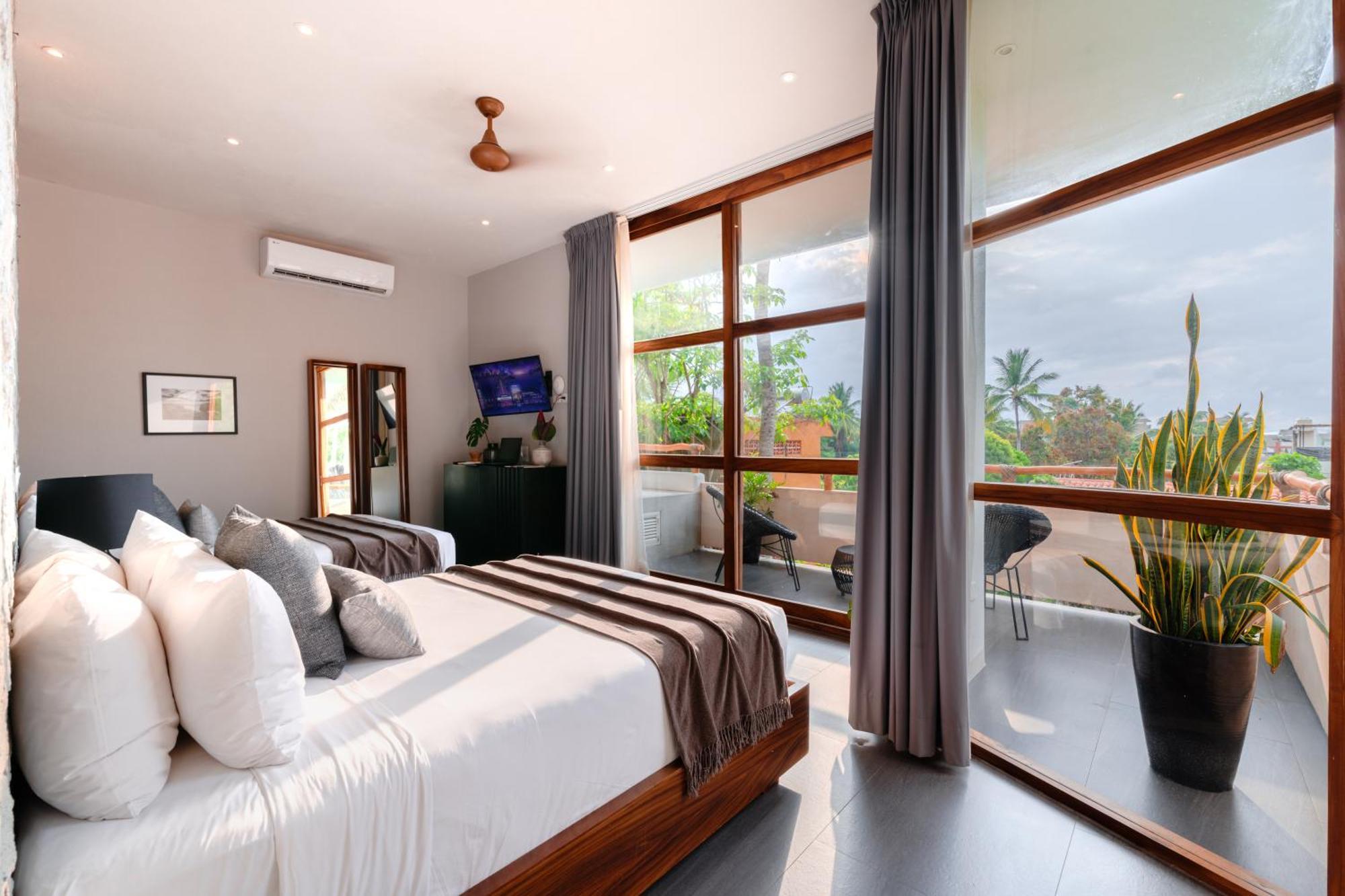 סן פרנסיסקו Agua De Luna Hotel Boutique, San Pancho Nayarit חדר תמונה